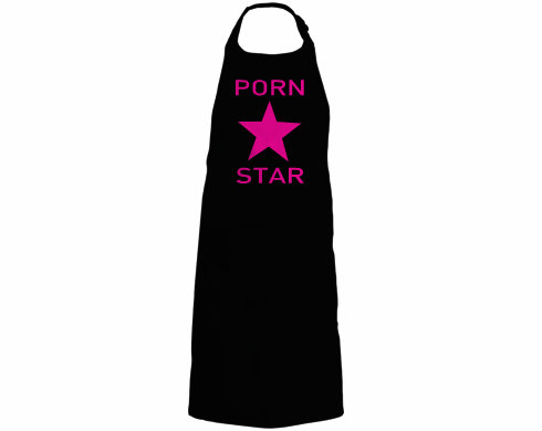 Kuchyňská zástěra Porn star