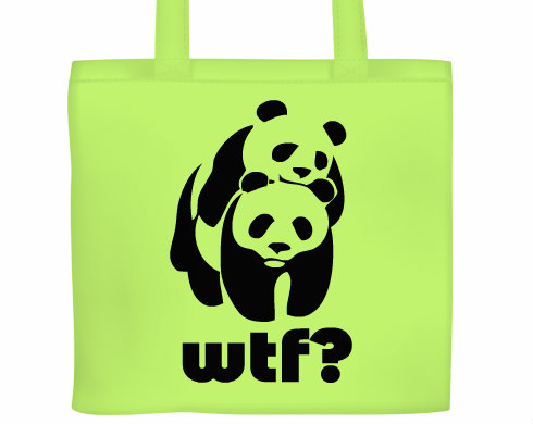 Plátěná nákupní taška WTF