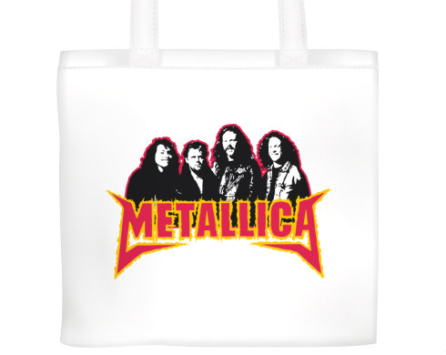 Plátěná nákupní taška Metallica