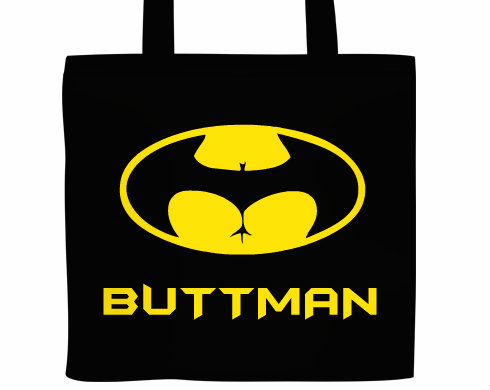 Plátěná nákupní taška Buttman