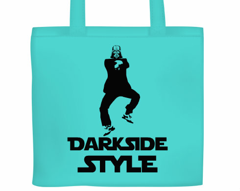 Plátěná nákupní taška Darkside style