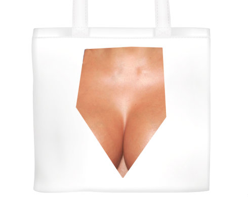 Plátěná nákupní taška Simply the breast