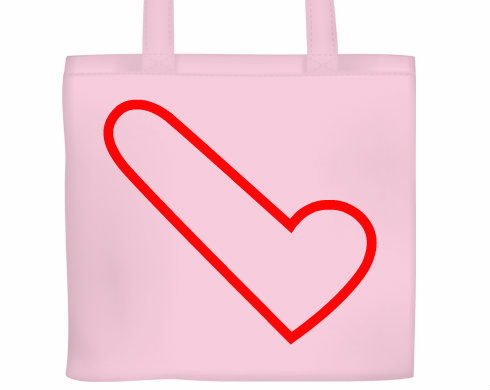 Plátěná nákupní taška sexy love