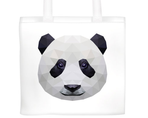 Plátěná nákupní taška Panda