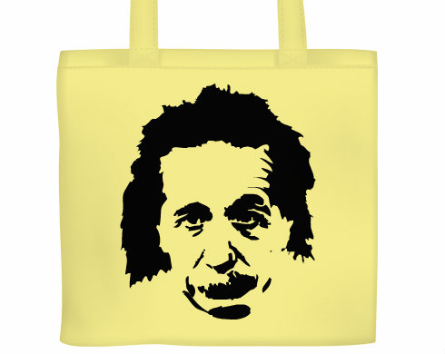 Plátěná nákupní taška Einstein