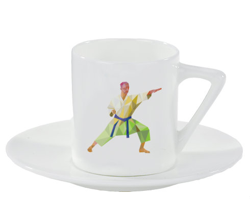 Espresso hrnek s podšálkem 100ml Karate