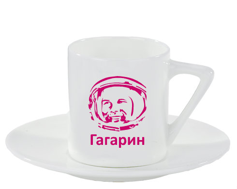 Espresso hrnek s podšálkem 100ml Gagarin