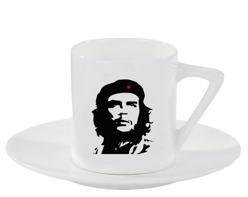 Espresso hrnek s podšálkem 100ml Che Guevara