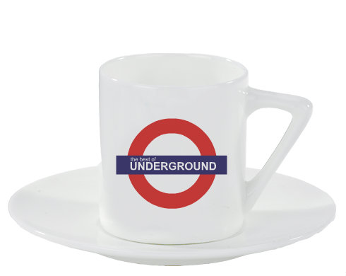 Espresso hrnek s podšálkem 100ml The Best of underground