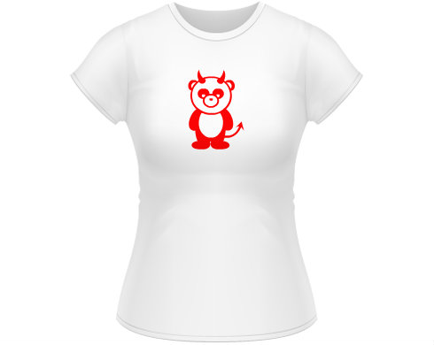 Dámské tričko Classic Panda čertík