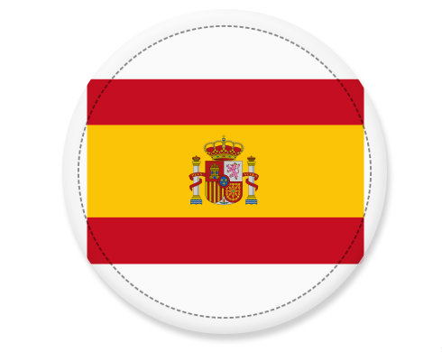 Placka Španělská vlajka