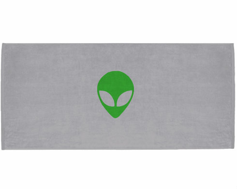 Celopotištěný sportovní ručník Alien
