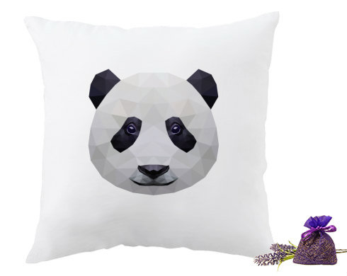 Levandulový polštář Panda