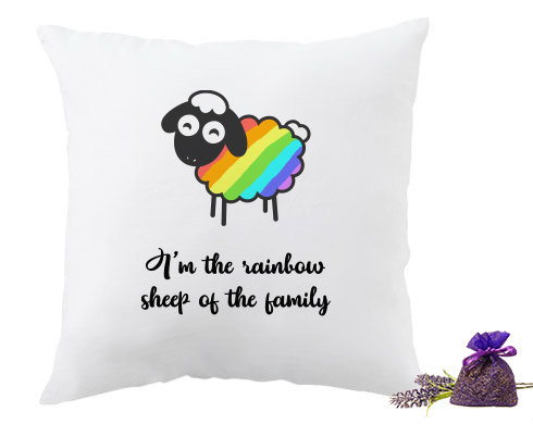 Levandulový polštář Rainbow sheep