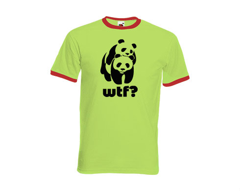 Pánské tričko s kontrastními lemy WTF