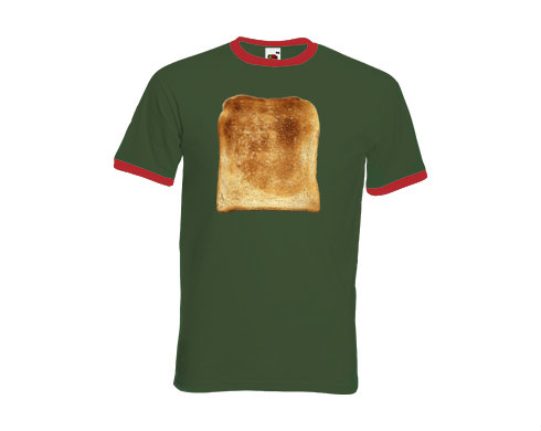 Pánské tričko s kontrastními lemy Toast