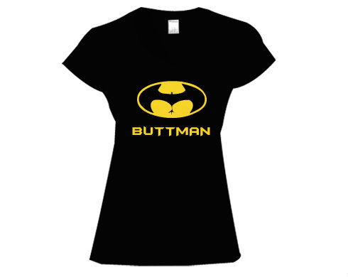 Dámské tričko V-výstřih Buttman