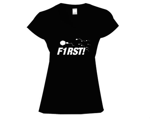 Dámské tričko V-výstřih First