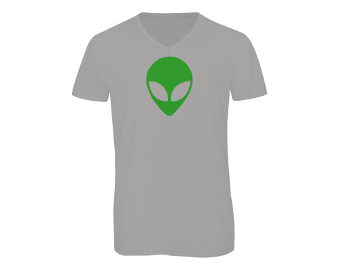 Pánské triko s výstřihem do V Alien