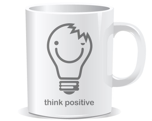 Hrnek Premium think positive