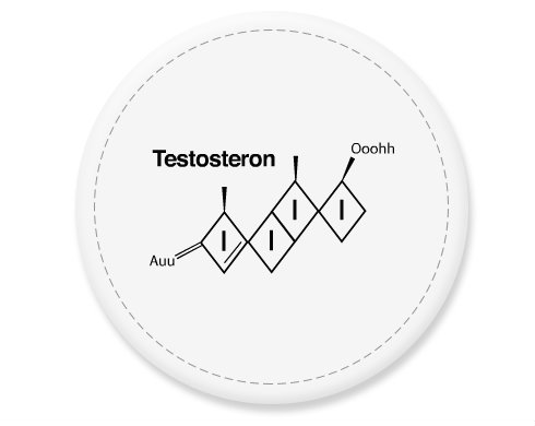 Placka magnet Testosteron