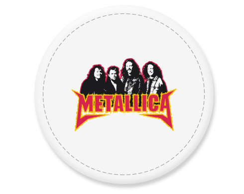 Placka magnet Metallica