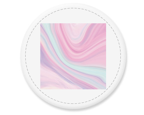 Placka magnet Růžový abstraktní vzor