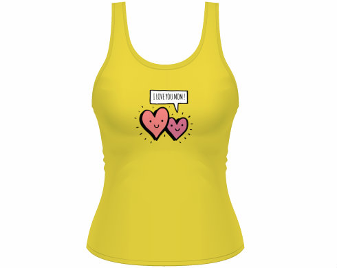 Dámské tílko Tank Top I love you mom