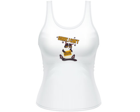 Dámské tílko Tank Top sorry