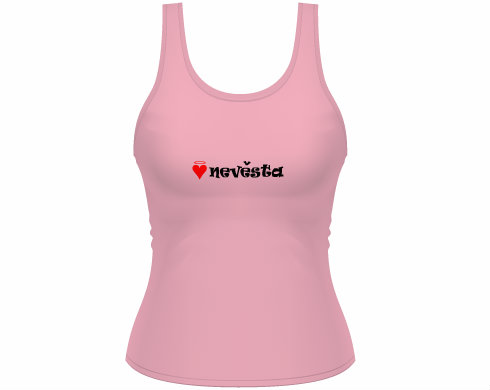 Dámské tílko Tank Top Nevěsta