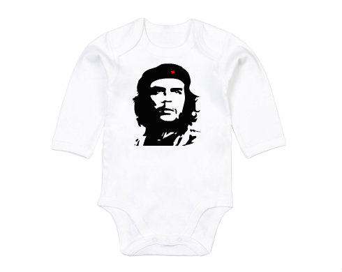 Dětské body dlouhý rukáv BIO Che Guevara