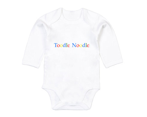 Dětské body dlouhý rukáv BIO Toodle Noodle