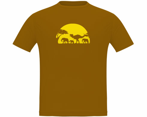 Pánské tričko Classic Rex savanna