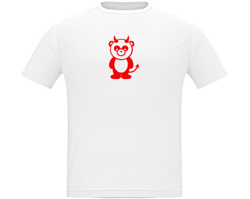 Pánské tričko Classic Panda čertík