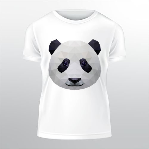 Pánské tričko Classic Panda