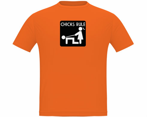 Pánské tričko Classic Chicks rule