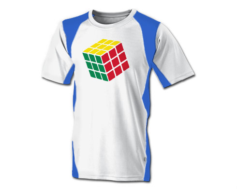 Funkční tričko pánské Rubikova kostka