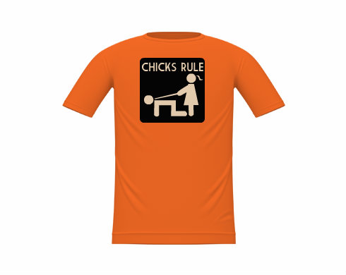Dětské tričko Chicks rule