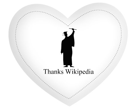 Polštář Srdce Thanks wikipedia