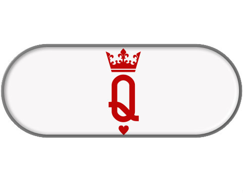 Penál Q as queen