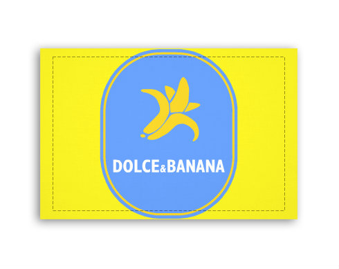Fotoobraz 60x40 cm malý Dolce & Banana