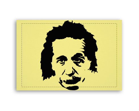 Fotoobraz 60x40 cm malý Einstein