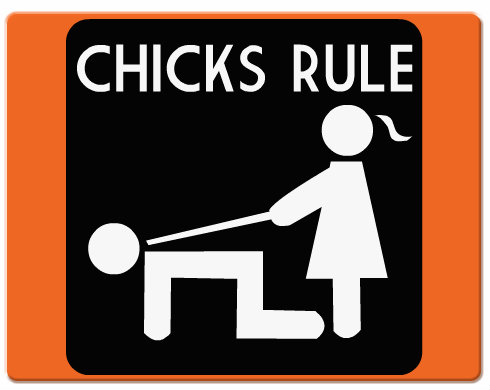 Podložka pod myš Chicks rule