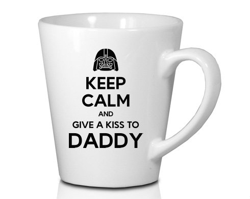 Hrnek Latte 325ml Keep calm daddy