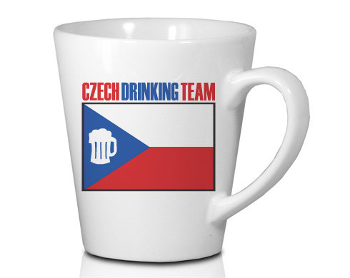 Hrnek Latte 325ml Czech drinking team