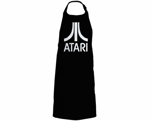 Atari Kuchyňská zástěra - Černá