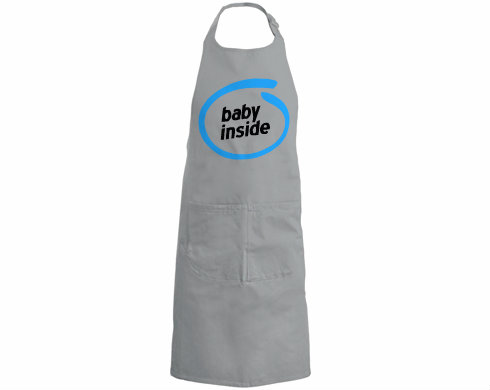 Baby Inside Kuchyňská zástěra - Černá