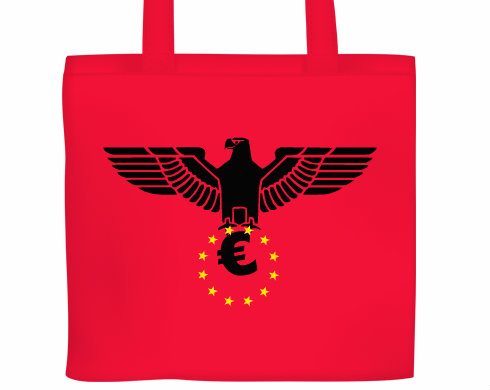 Euro říše Plátěná nákupní taška - Bílá