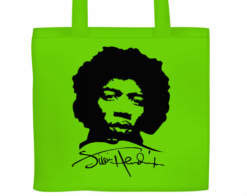 Jimi Hendrix Plátěná nákupní taška - Bílá