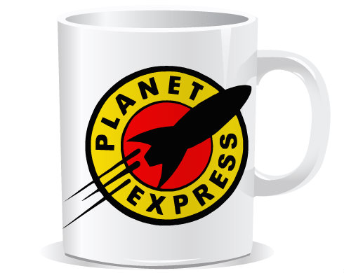 Planet expres Hrnek Premium - Bílá